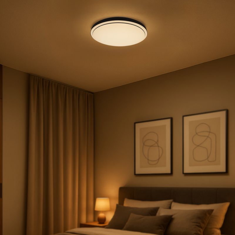 Loftlampe Milagro Liria 3xE27 Hvid 39 cm