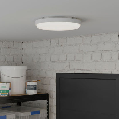 GoodHome Almagro loft- og væglampe til kælder 1200 lm IP44 hvid