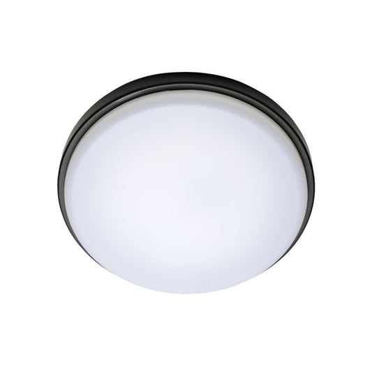 GoodHome Almagro kælderloftlampe 1200 lm IP44 sort