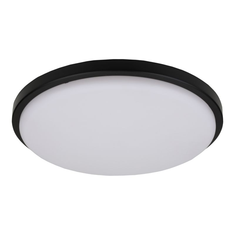 GoodHome Almagro loftlampe til kælder 2400 lm IP44 mat-sort