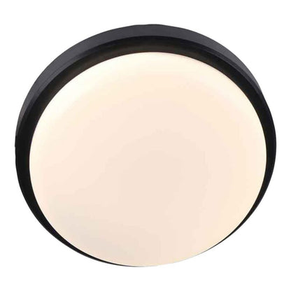 GoodHome Almagro kælderloftlampe 600 lm IP44 mat-sort