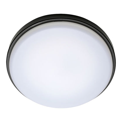 GoodHome Almagro kælderloftlampe 900 lm IP44 mat-sort