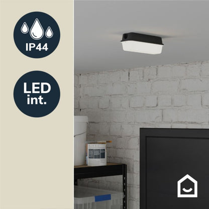 Loftlampe Ivens 850 lm Sort