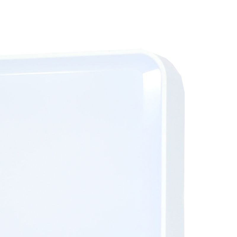 GoodHome Moresby kvadratisk kælderplafond 1000 lm IP44 hvid