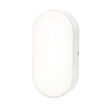 GoodHome Moresby oval loftlampe til kælder 700 lm IP44 hvid
