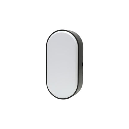 GoodHome Moresby oval loftlampe til kælder 700 lm IP44 mat-sort