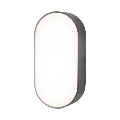 GoodHome Moresby oval loftlampe til kælder 700 lm IP44 mat-sort