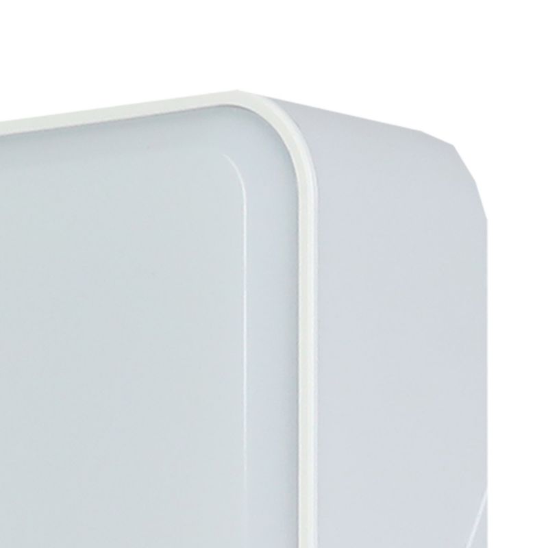 Loftlampe Moresby Rektangulær 1000 lm IP44 Hvid