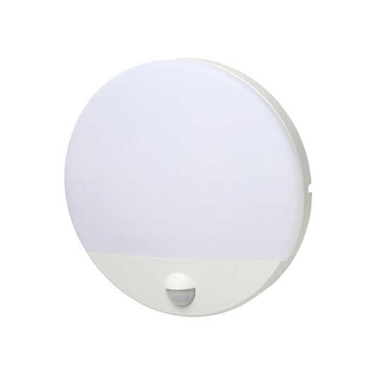 GoodHome Pradham kælderplafond 900 lm IP44 med bevægelsessensor hvid