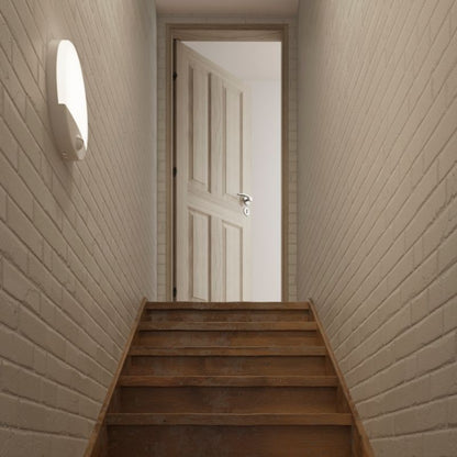 GoodHome Pradham kælderplafond 900 lm IP44 med bevægelsessensor hvid