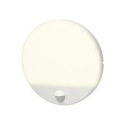 GoodHome Pradham kælderplafond 900 lm IP44 med bevægelsessensor hvid