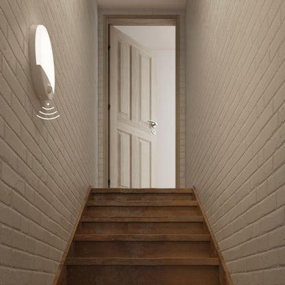 GoodHome Pradham kælderplafond 900 lm IP44 med bevægelsessensor hvid