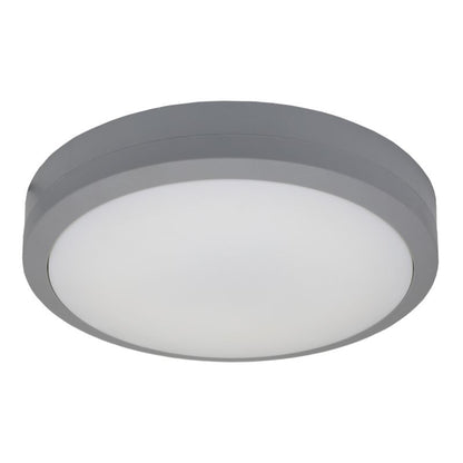 GoodHome Tilman kælderplafond 650 lm IP65 grå