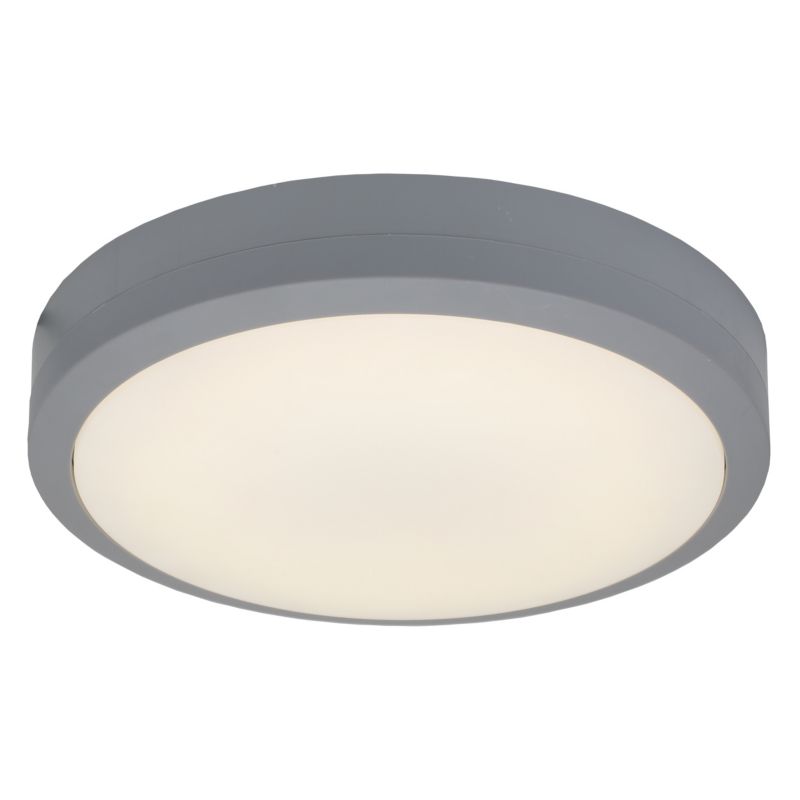 GoodHome Tilman kælderplafond 650 lm IP65 grå