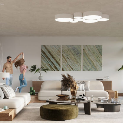 Plafond Sollux Lighting ARENA 35 hvid 1 stk.