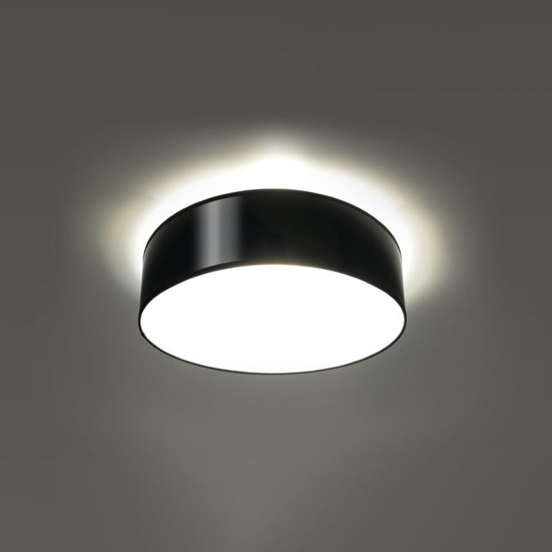 Plafond Sollux Lighting ARENA 35 sort 1 stk.