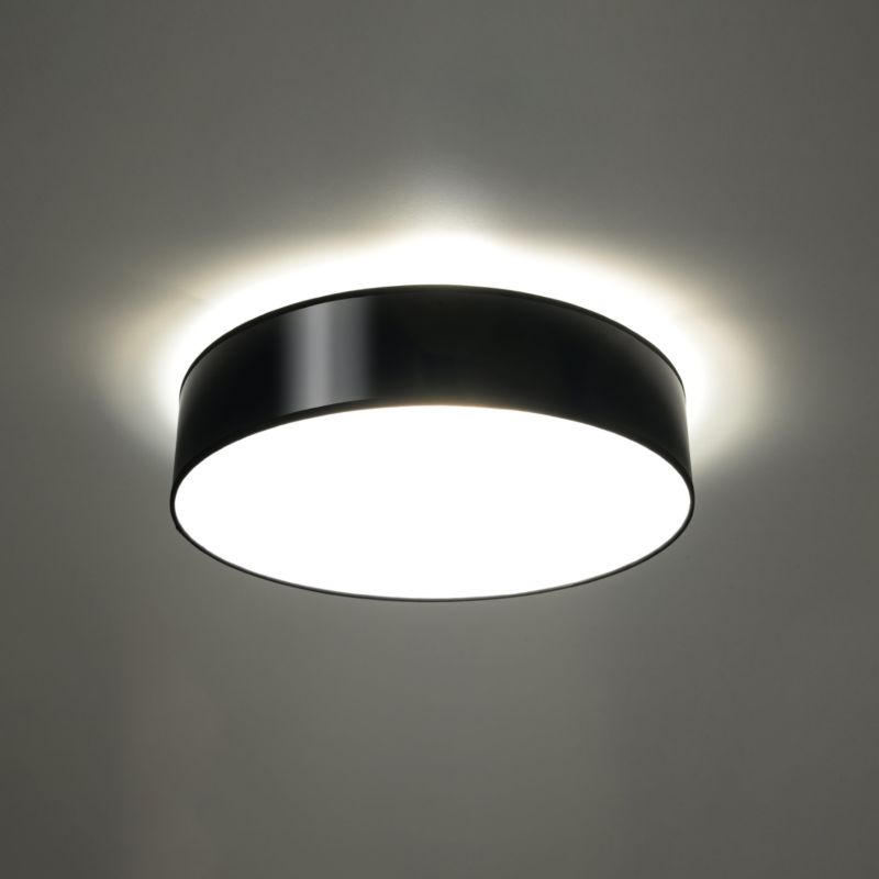 Plafond Sollux Lighting ARENA 45 sort 1 stk.