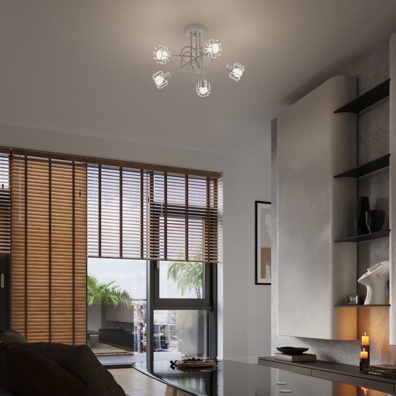 Plafond Sollux Lighting BELUCI 3 hvid 1 stk.