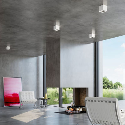 Plafond Sollux Lighting BLAKE hvid 1 stk.