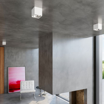 Plafond Sollux Lighting BLAKE hvid 1 stk.