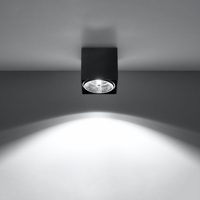 Plafond Sollux Lighting BLAKE mat-sort 1 stk.