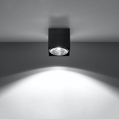 Plafond Sollux Lighting BLAKE mat-sort 1 stk.