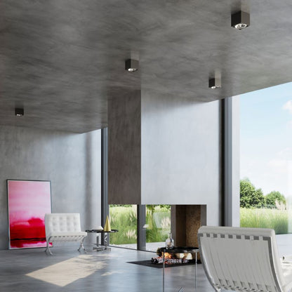 Plafond Sollux Lighting BLAKE mat-sort 1 stk.