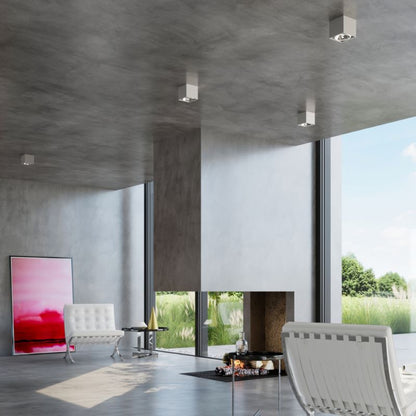 Plafond Sollux Lighting BLAKE grå 1 stk.