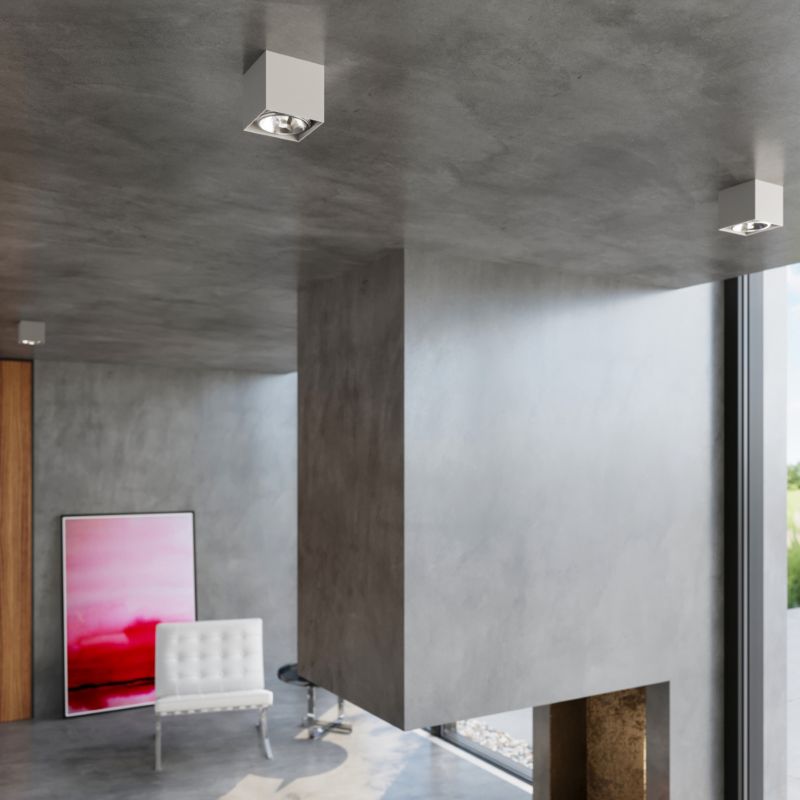 Plafond Sollux Lighting BLAKE grå 1 stk.