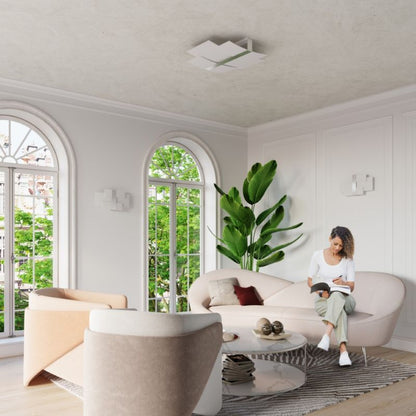 Plafond Sollux Lighting CELIA krom 1 stk.