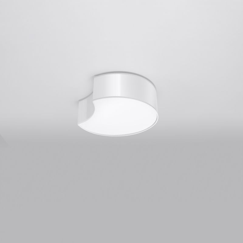 Plafond Sollux Lighting CIRCLE 1 hvid 1 stk.