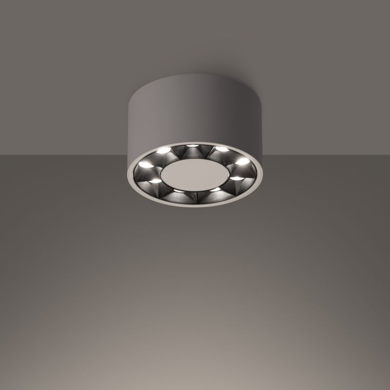 Plafond Sollux Lighting DIO hvid LED 1 stk.