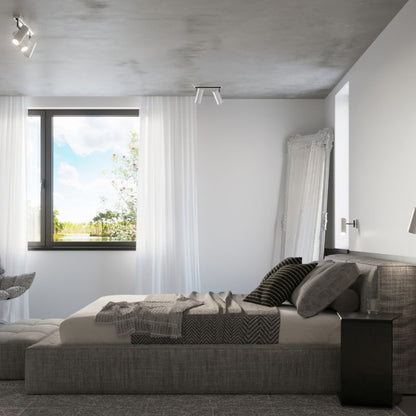 Plafond Sollux Lighting DIREZIONE 2 hvid 1 stk.