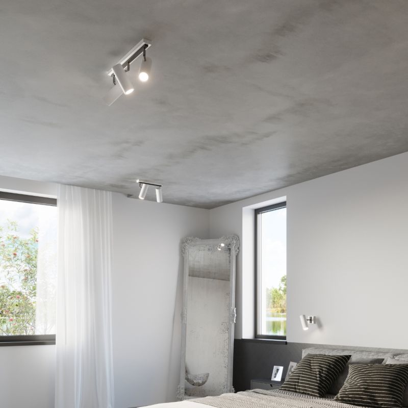 Plafond Sollux Lighting DIREZIONE 3 hvid 1 stk.