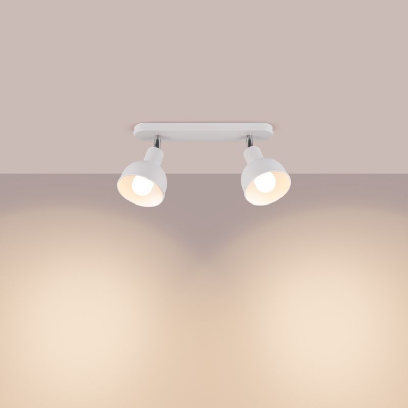 Plafond Sollux Lighting ELBA 2 hvid 1 stk.