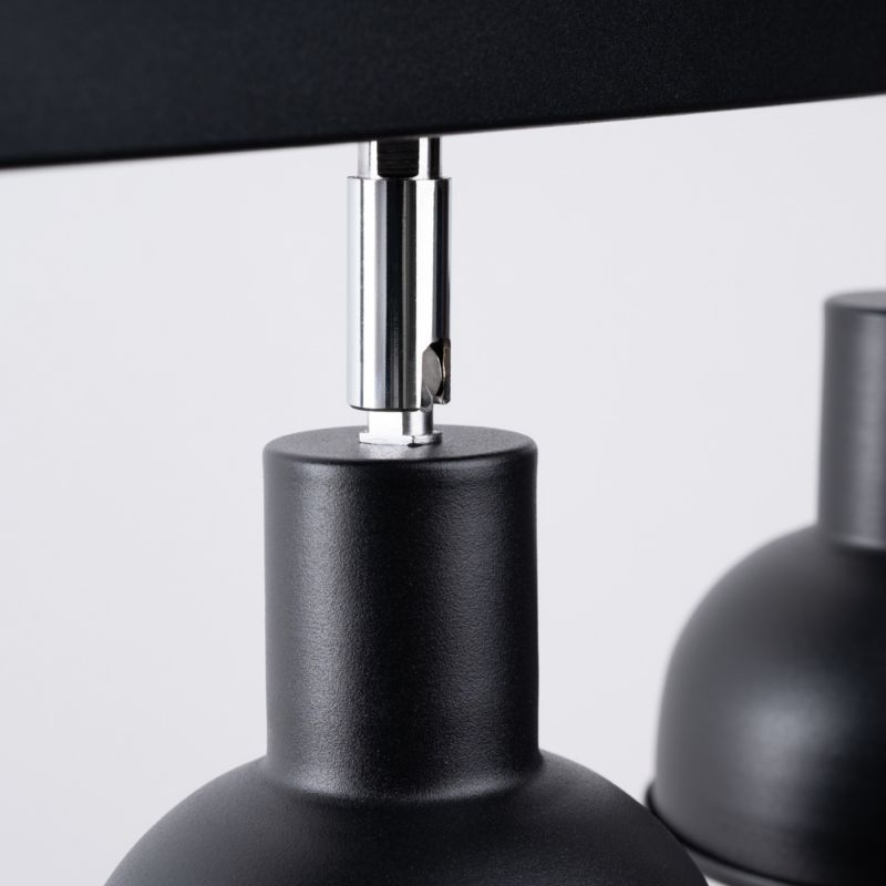 Sollux Lighting ELBA 3 sort plafondesign, 1 stk.