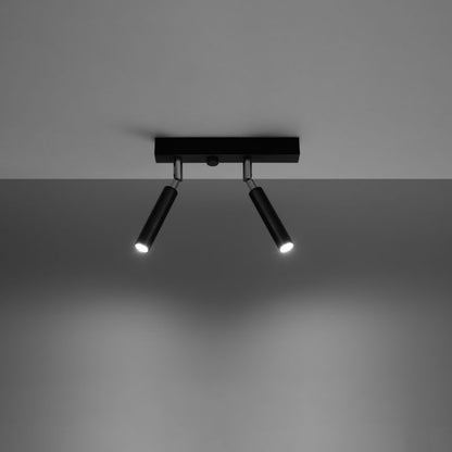 Plafond Sollux Lighting EYETECH 2 mat-sort 1 stk.