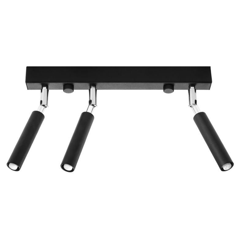 Plafond Sollux Lighting EYETECH 3 sort 1 stk.