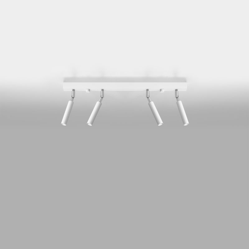 Plafond Sollux Lighting EYETECH 4 hvid 1 stk.
