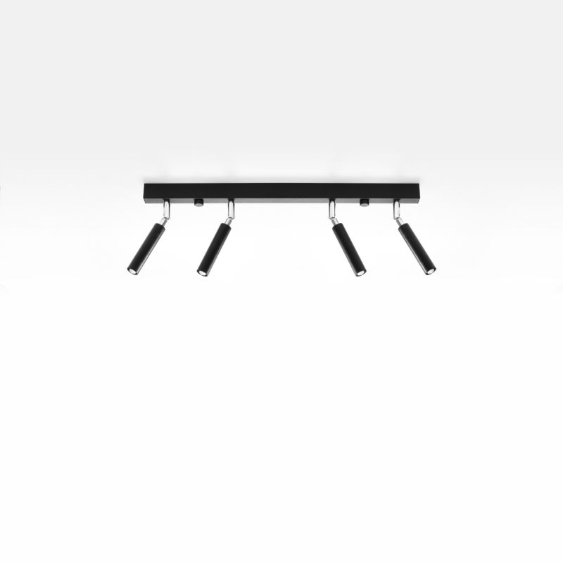Plafond Sollux Lighting EYETECH 4 sort 1 stk.