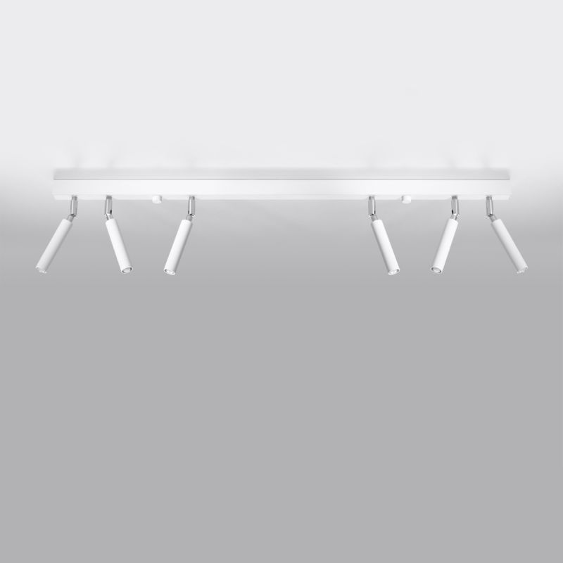 Plafond Sollux Lighting EYETECH 6 hvid 1 stk.