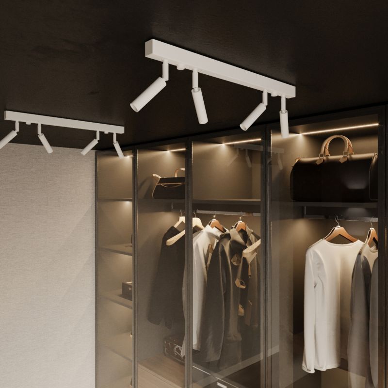 Plafond Sollux Lighting EYETECH 6 hvid 1 stk.