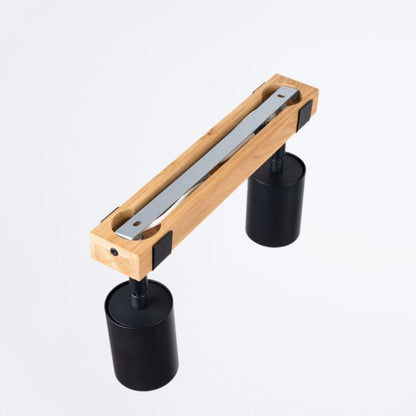 Plafond Sollux Lighting FAGER 2 sort 1 stk.