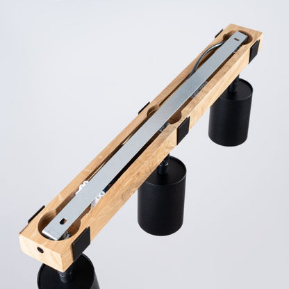 Plafond Sollux Lighting FAGER 3 sort 1 stk.