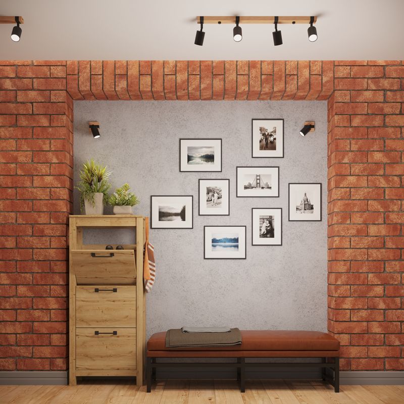 Plafond Sollux Lighting FAGER 3 sort 1 stk.