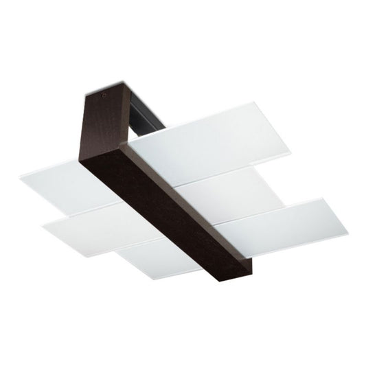 Plafond Sollux Lighting FENIKS 2 wenge 1 stk.