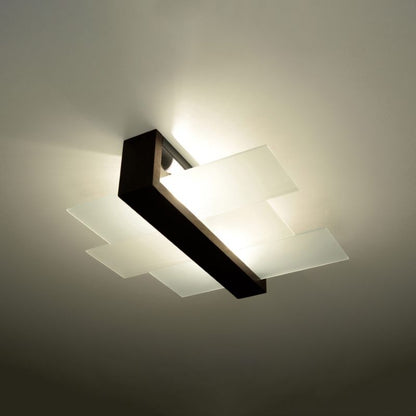 Plafond Sollux Lighting FENIKS 2 wenge 1 stk.