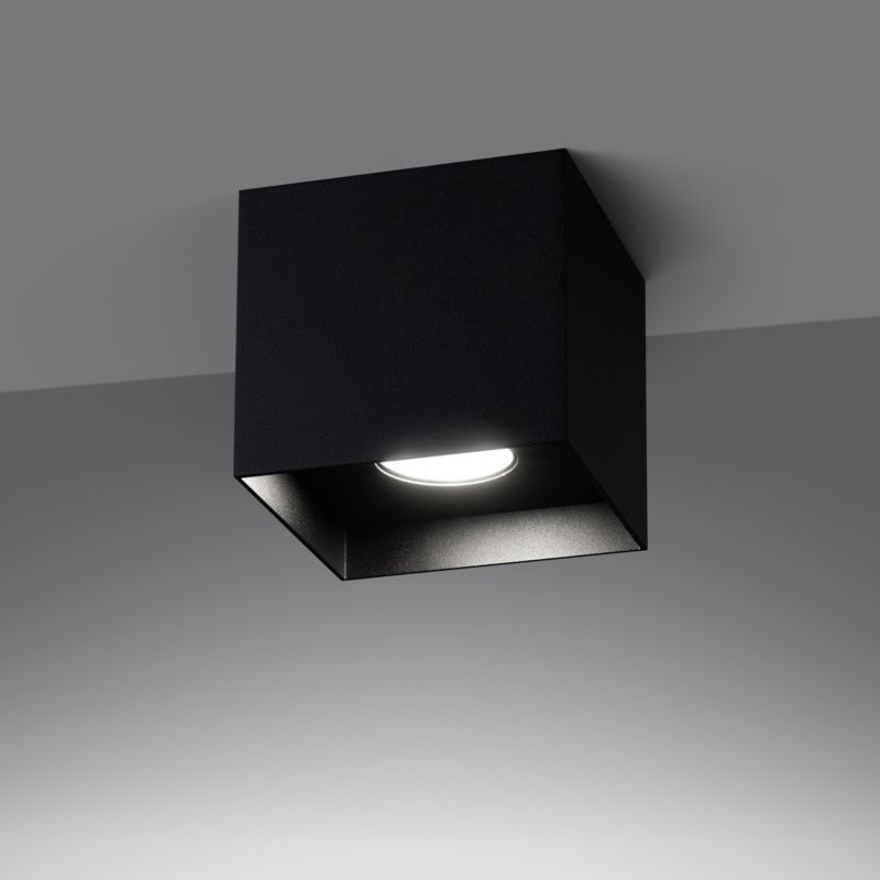 Sollux Lighting HATI loftlampe sort 1 stk.
