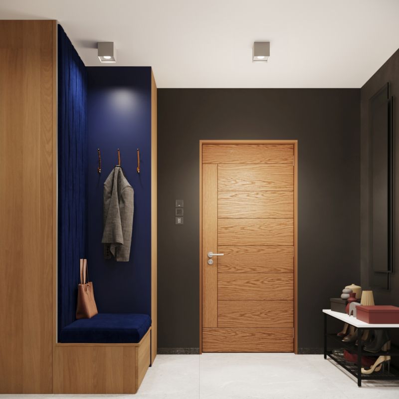 Plafond Sollux Lighting HATI grå 1 stk.