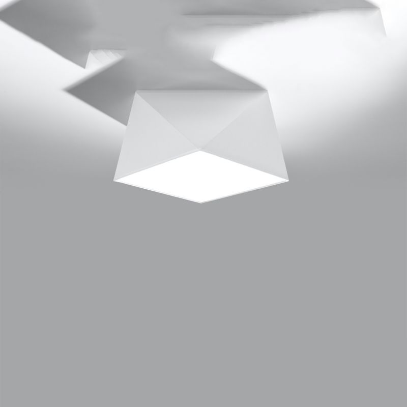Plafond Sollux Lighting HEXA 25 hvid 1 stk.